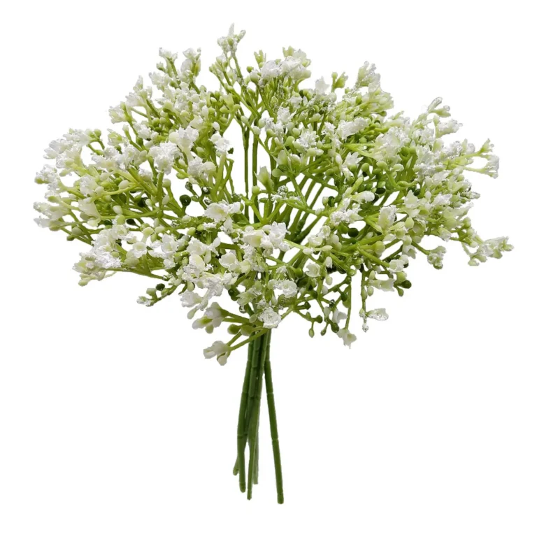 Artificial Babys Breath Flower Pick White Color. Indoor Use.webp